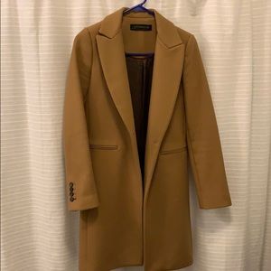 Zara camel coat - xs